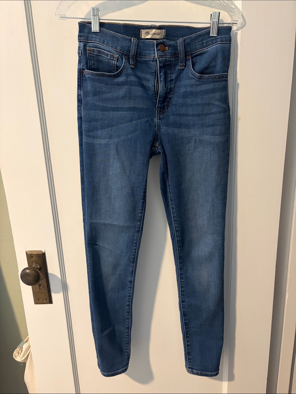 Madewell Mid Blue Skinny Jeans for Women